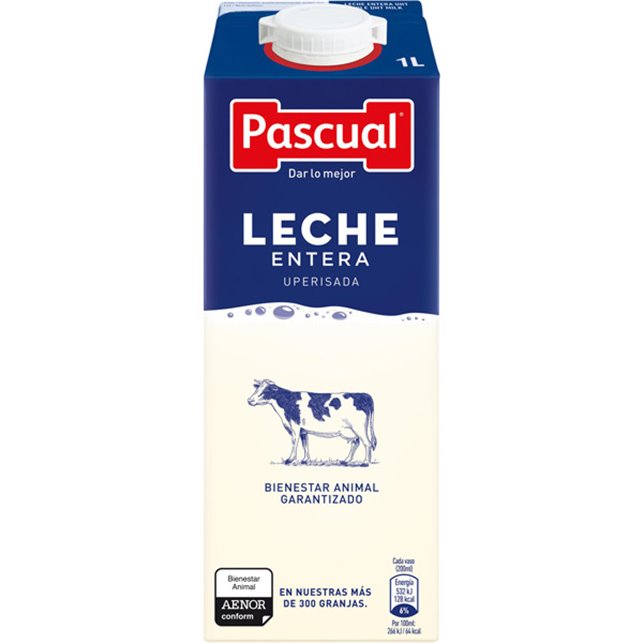 Leche Pascual 1l Entera Brik 7677