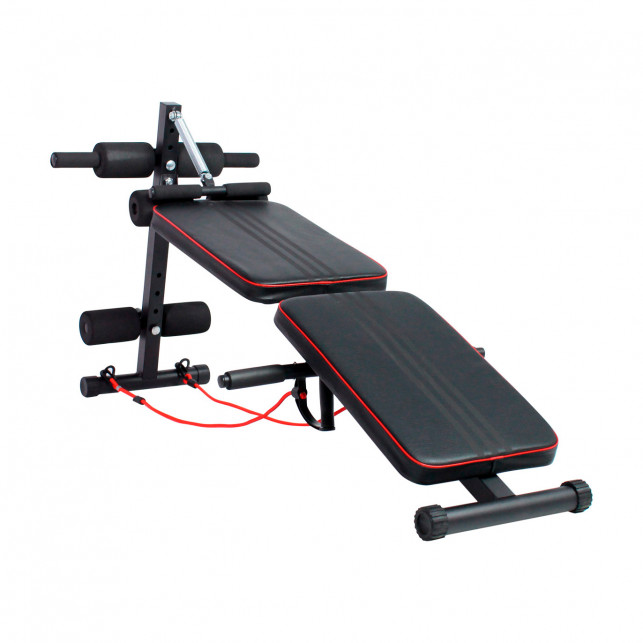 Banco de Abdominales y Musculación Keboo Fitness Serie 300 Plegable —  PoolFunStore