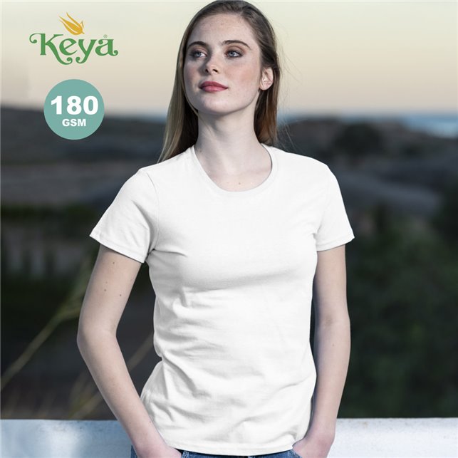 Camiseta Mujer Blanca Keya Wcs180