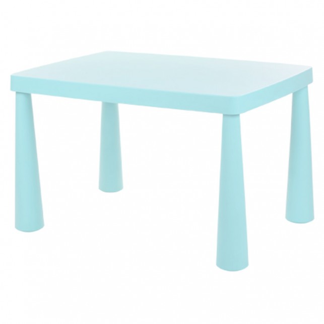 MESA INFANTIL DE PLÁSTICO 55 X 77 X 48 CM - MESA DE POLIPROPILENO