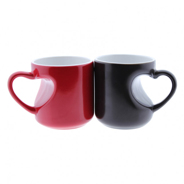 Taza Sublimación Asa Corazón 300ml desde 2.08 €✓¡Compra Ya!